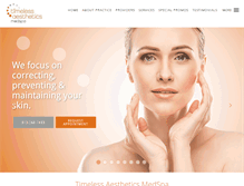 Tablet Screenshot of cincymedspa.com